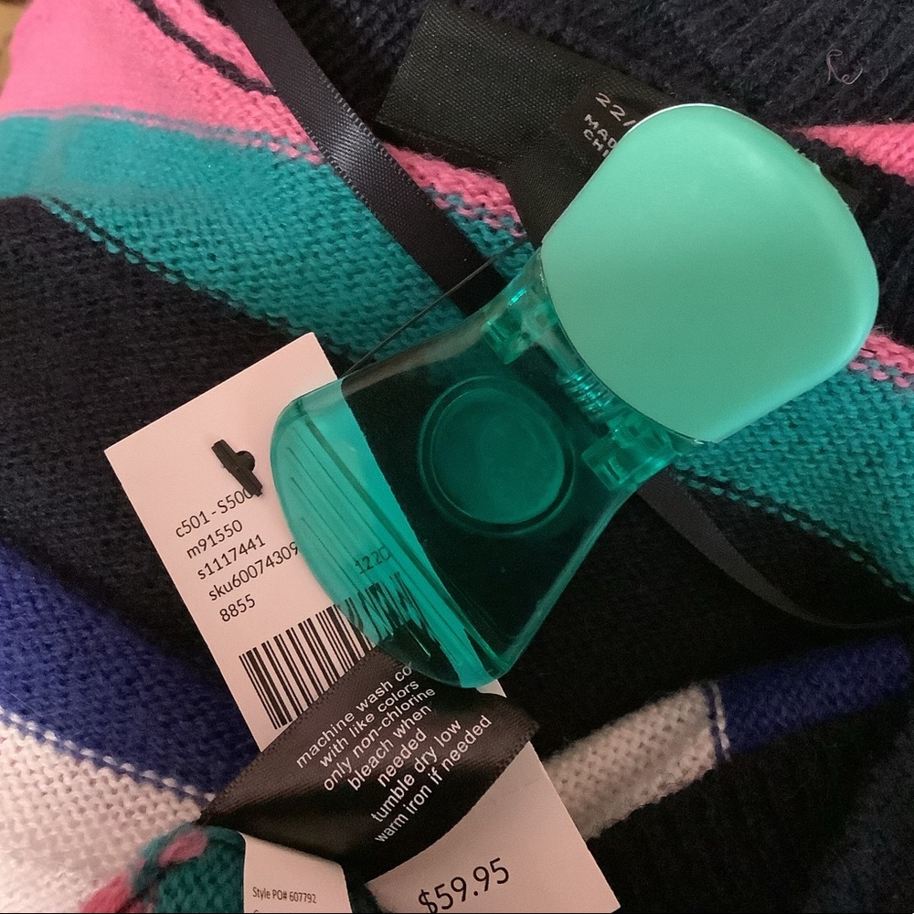 LOWEST🌺 NWT LANE BRYANT Sz 14/16 WOOL BLEND MULTI-COLOR SWEATER - Picture 8 of 14